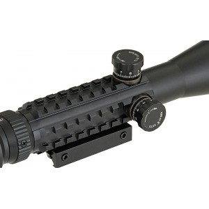 ACM Scope 3-9x40E with 3 mounting rails
